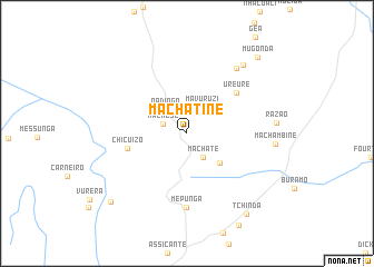 map of Machatine