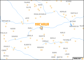 map of Machaua
