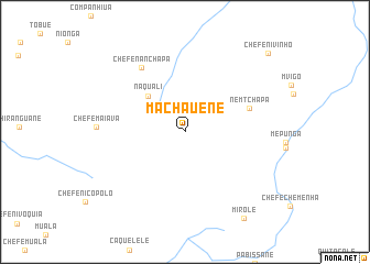 map of Machauene