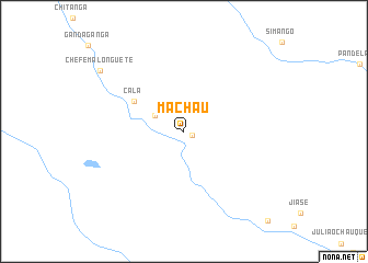 map of Machau