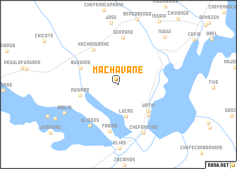 map of Machavane