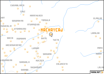 map of Machaycaj