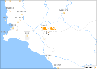 map of Machazo