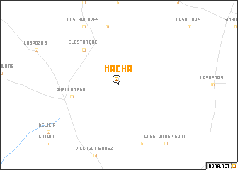map of Macha