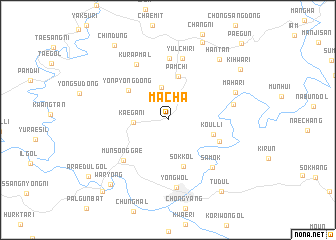 map of Mach\