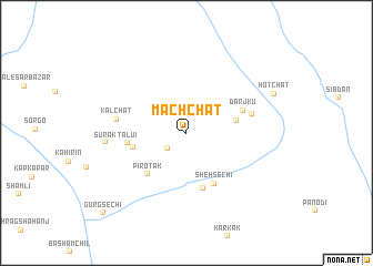 map of Mach Chāt