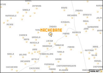 map of Machebane