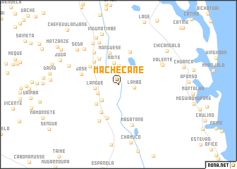 map of Machecane