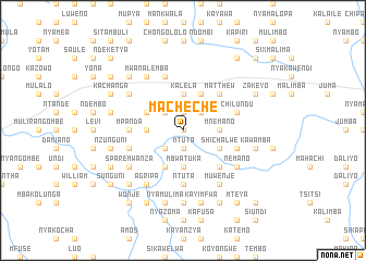 map of Macheche