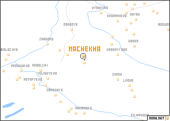 map of Machekha