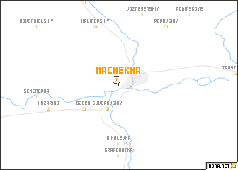 map of Machekha