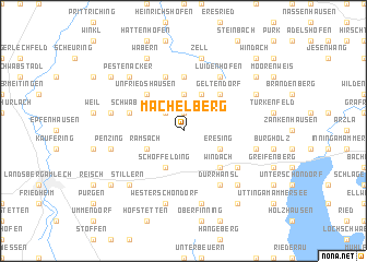 map of Machelberg