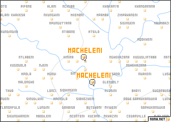 map of Macheleni