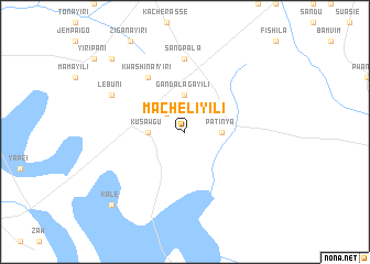 map of Macheliyili