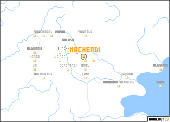 map of Machendi