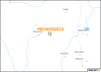 map of Machenguela