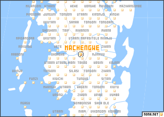 map of Machengwe