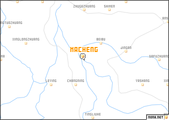 map of Macheng