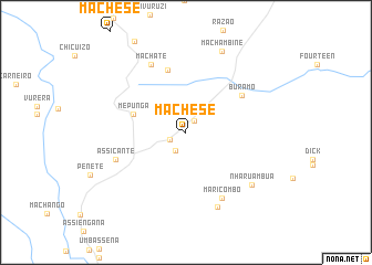 map of Machese