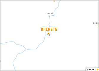 map of Machete