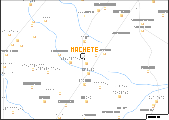 map of Machete