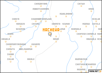 map of Machewa