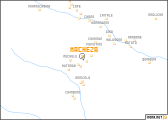 map of Macheza