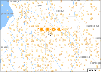 map of Machharwāla