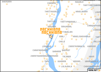 map of Māchhiāna