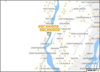 map of Māchhiāna