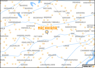 map of Machhiāna