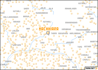 map of Machhiāra