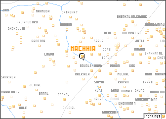 map of Māchhia