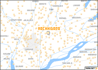 map of Māchhi Dara