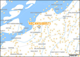 map of Machhi di Basti