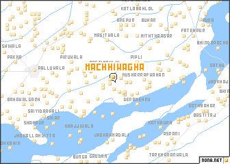 map of Māchhi Wāgha