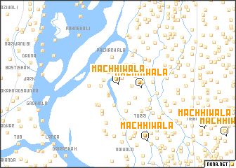 map of Māchhīwāla