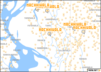 map of Māchhīwāla