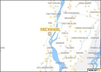 map of Māchhīwāl