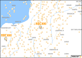 map of Māchhi