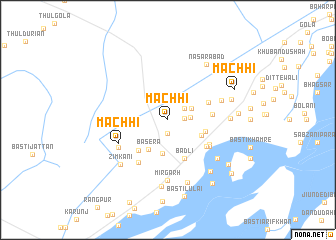 map of Māchhi