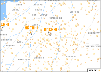 map of Māchhi