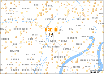 map of Māchhi