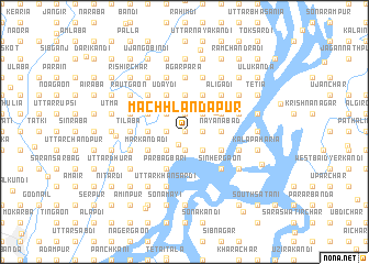 map of Machhlandapur