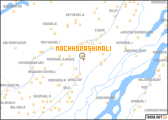 map of Machhora Shimāli