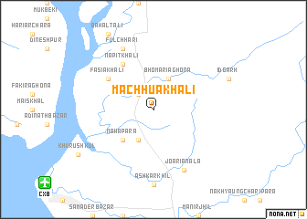 map of Machhuākhāli