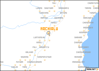 map of Ma-chia-lu