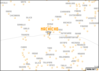 map of Machicho