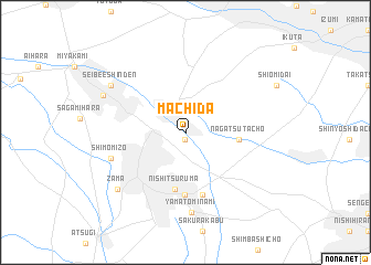 map of Machida