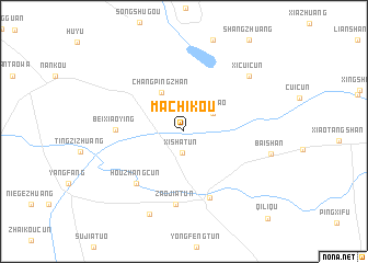 map of Machikou